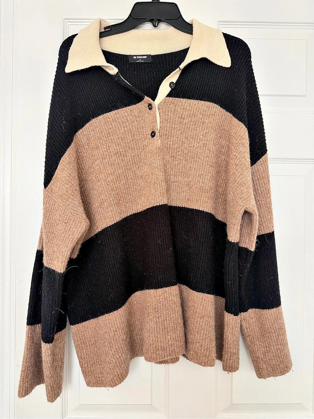 The Workshop Color Block Sweater Size Medium
